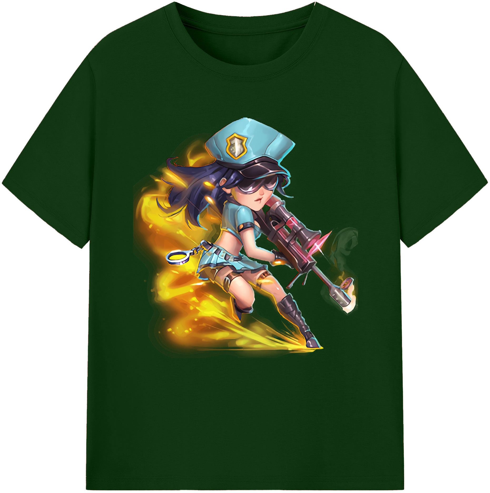 リーグ・オブ・レジェンド League of Legends LOL 綿100％半袖Tシャツ（フロントプリント）